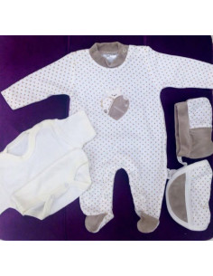 Body Bébé Garçon 0-3M 2