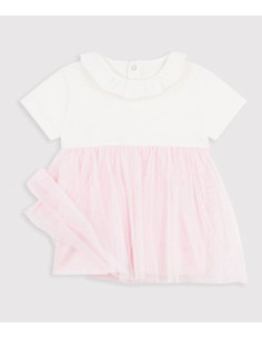 Robe Bébé Fille Rose 6M